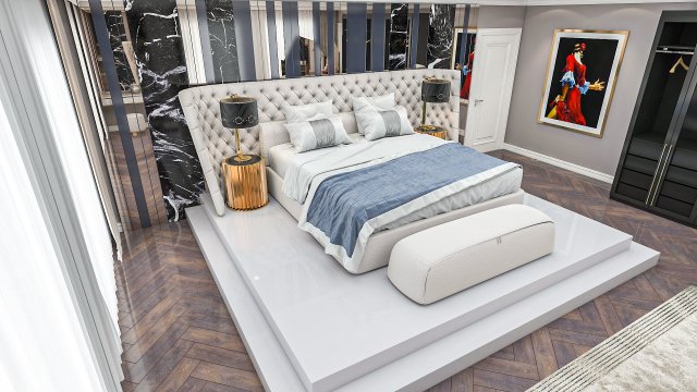 Yatak Odası Mobilya Grupları ve Dekorasyonu  | Elano Luxury Furniture - Masko - Modoko