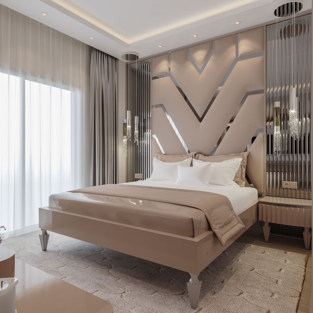 Özel Yatak Odası Projesi 2 | Elano Luxury Furniture - Masko - Modoko