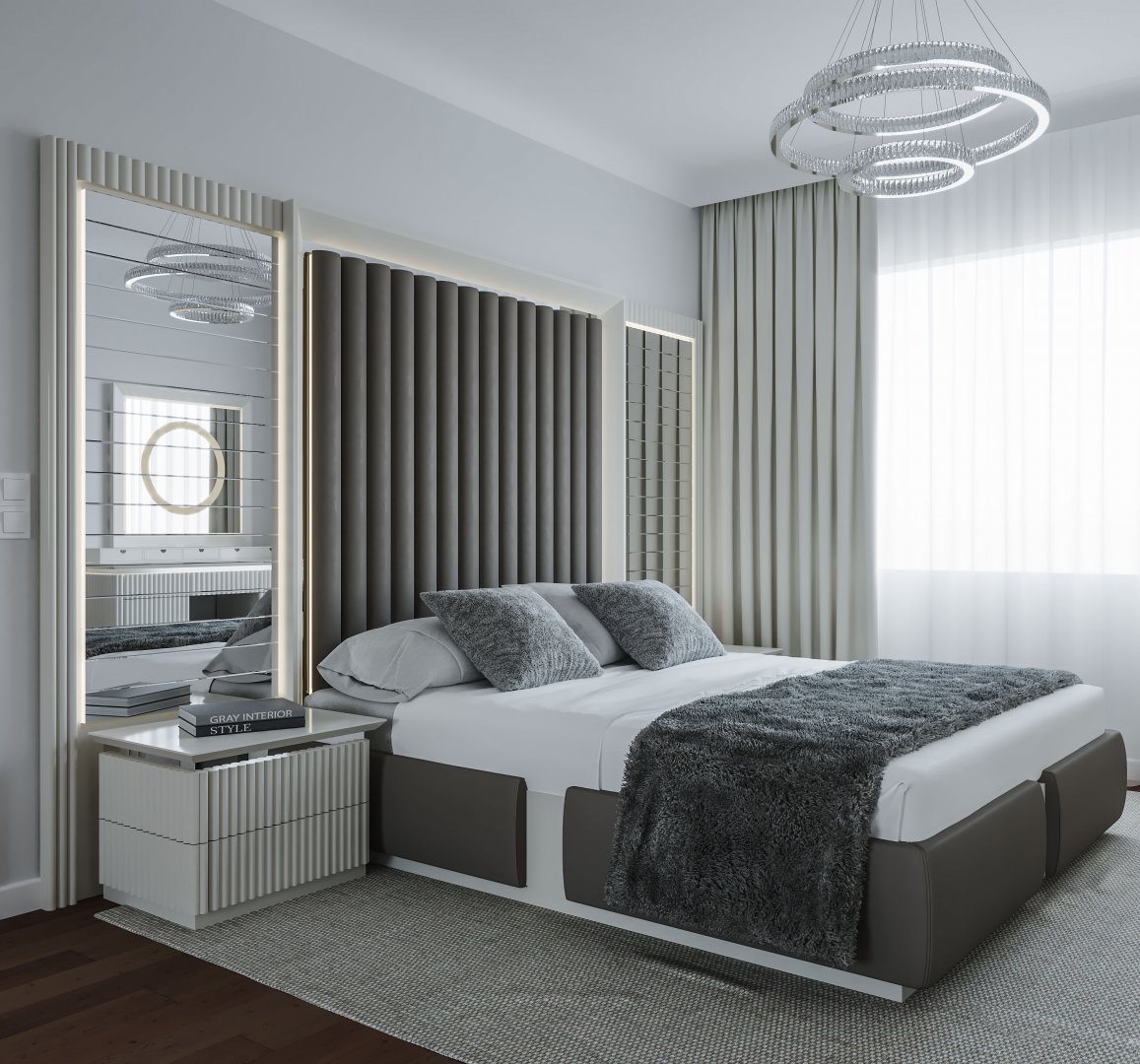Lüks Yatak Odası Dekorasyon Projesi | Elano Luxury Furniture - Masko - Modoko