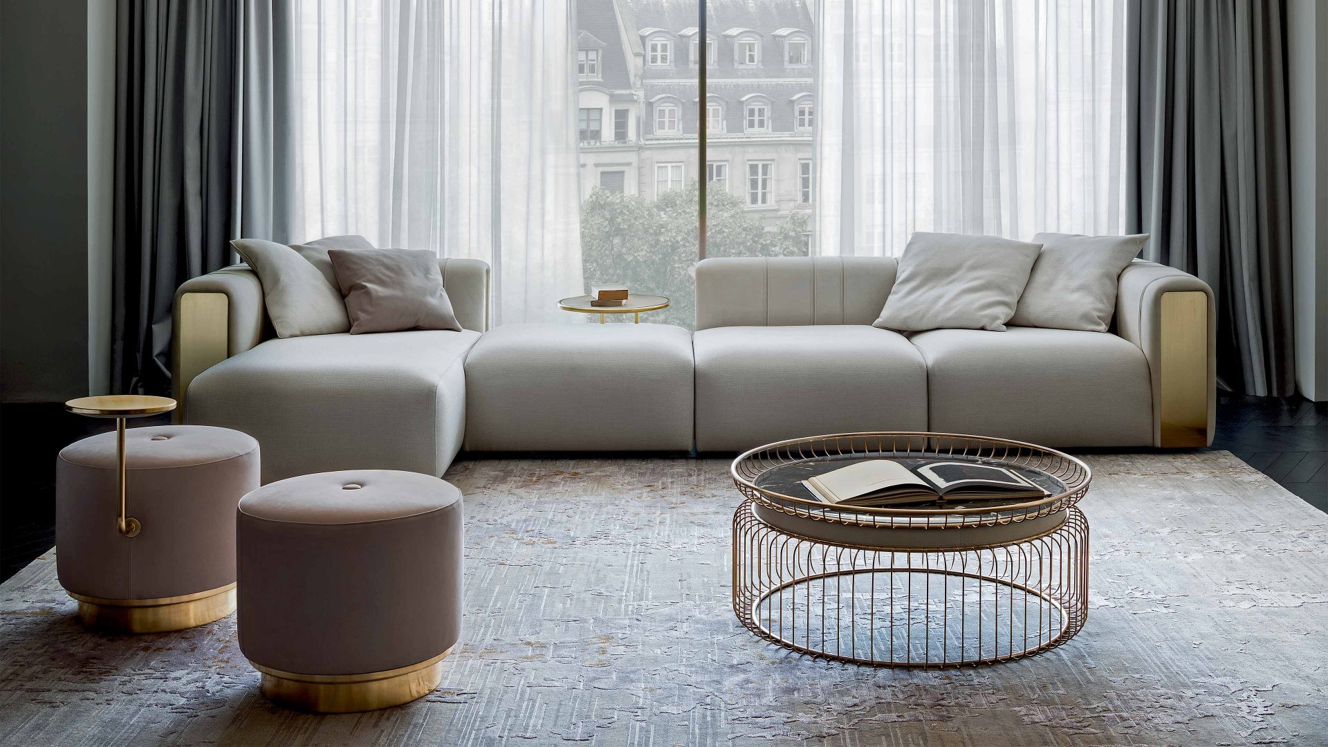 Dettaglio Köşe Koltuk | Elano Luxury Furniture - Masko - Modoko