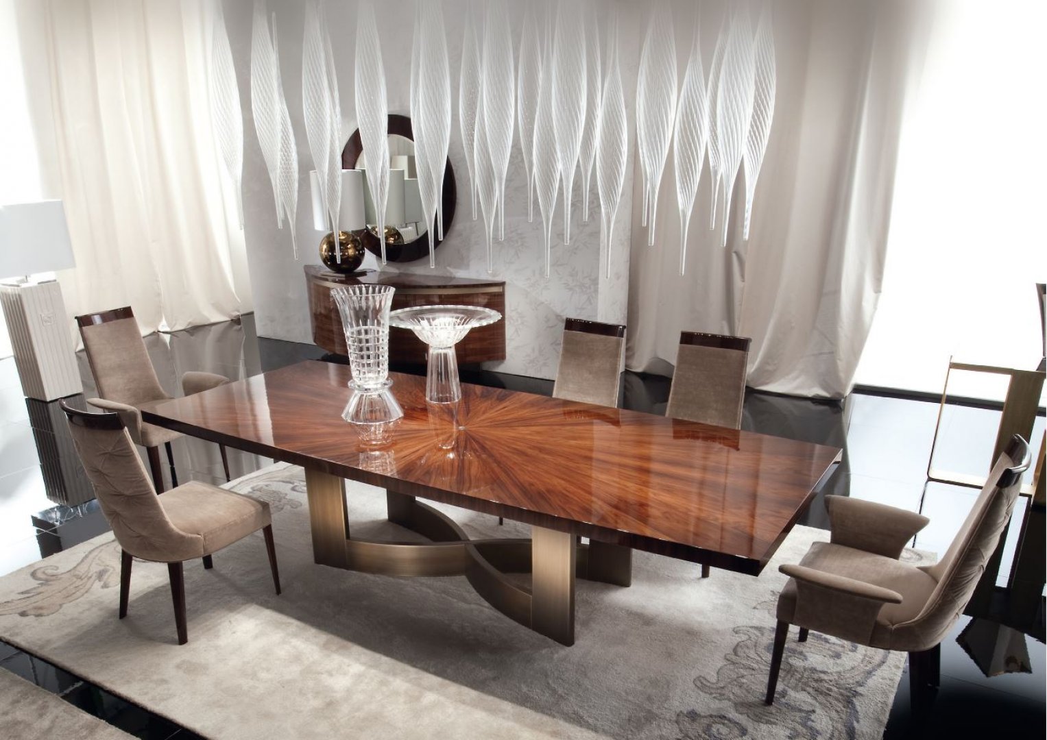 Dione Yemek Odası | Elano Luxury Furniture - Masko - Modoko