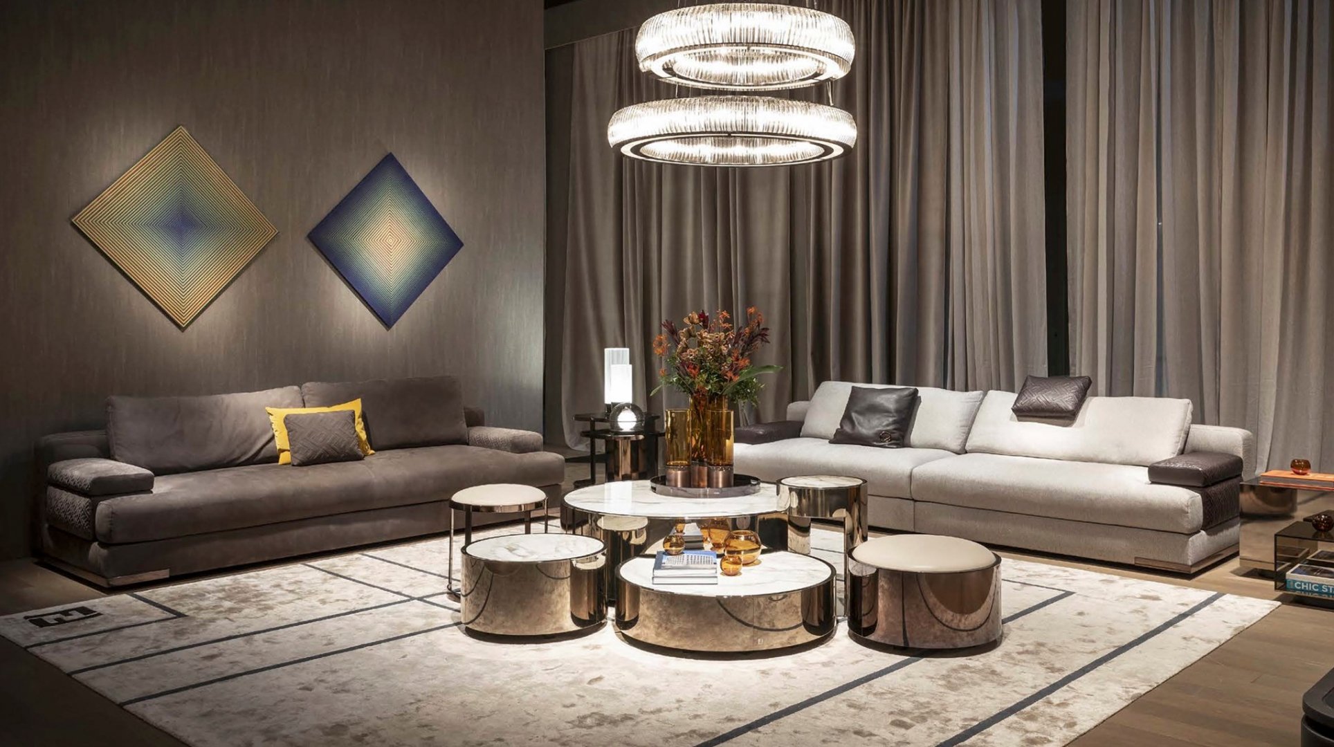 Fendi Set Gold | Elano Luxury Furniture - Masko - Modoko