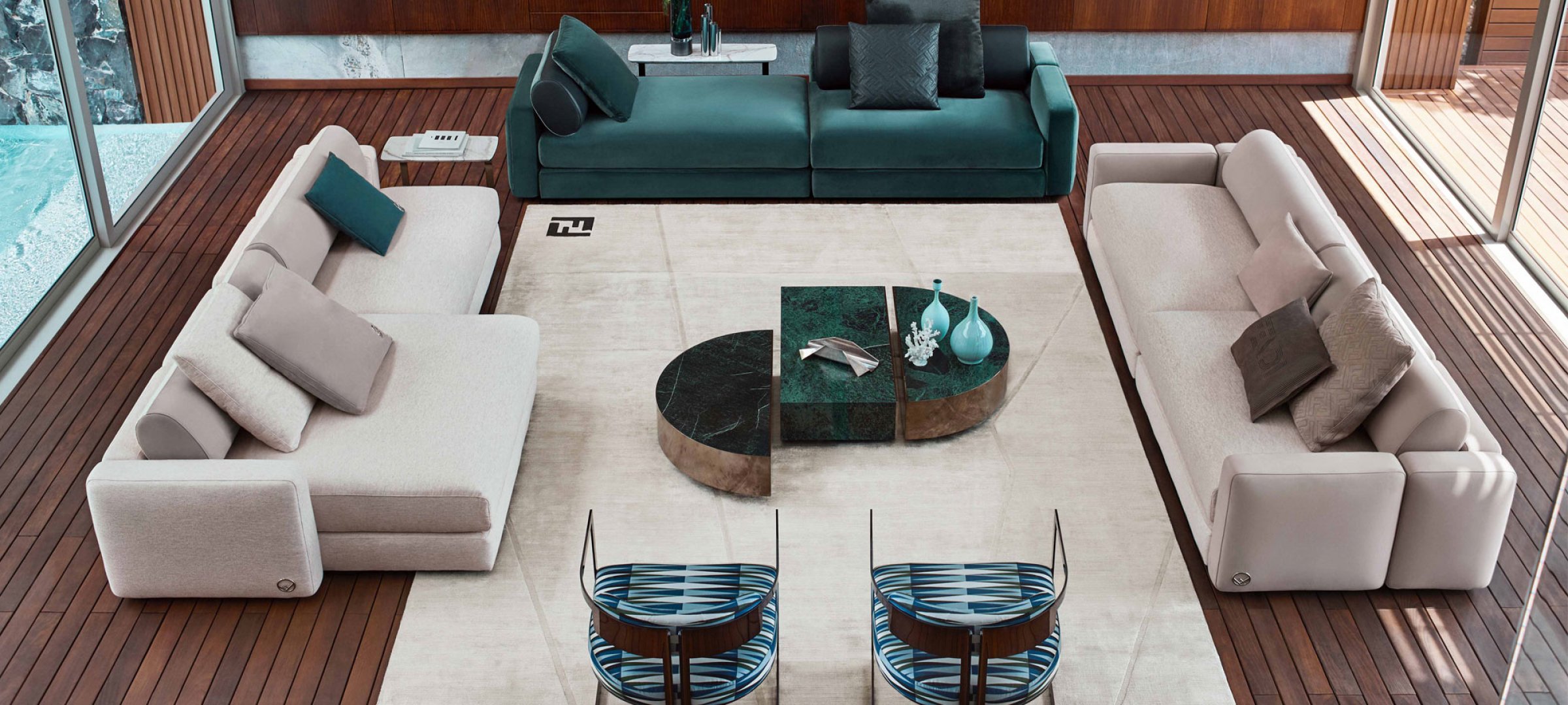 Fendi New Koltuk Takımı | Elano Luxury Furniture - Masko - Modoko