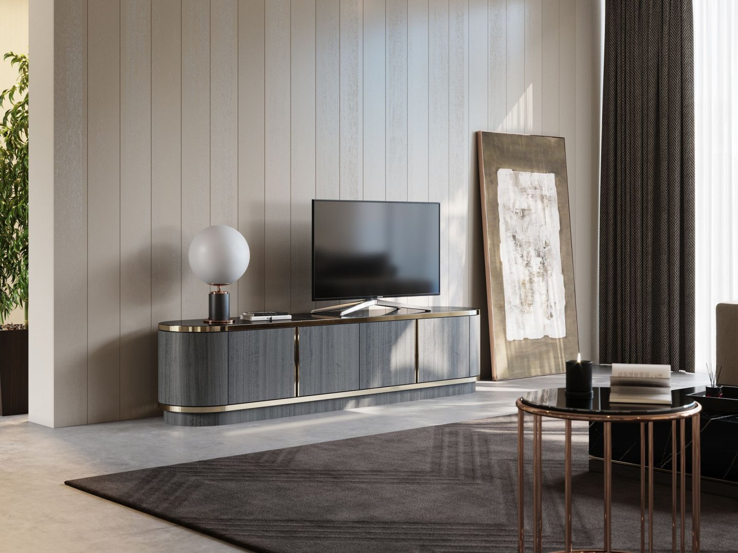 Fhree Tv Ünitesi | Elano Luxury Furniture - Masko - Modoko
