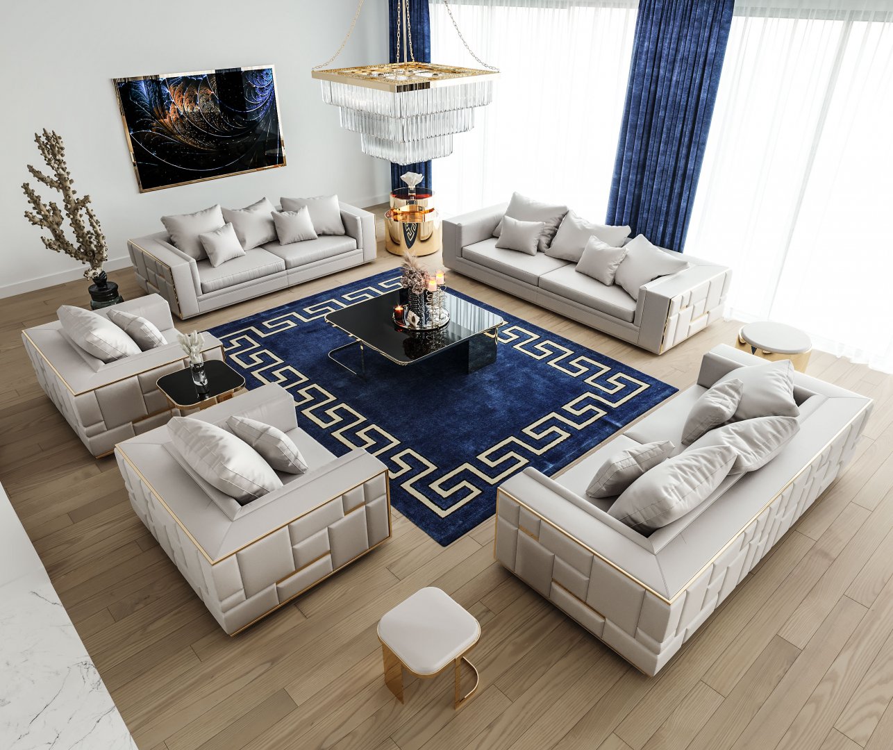 Özel Ev Dekorasyon Projesi - Mısır | Elano Luxury Furniture - Masko - Modoko
