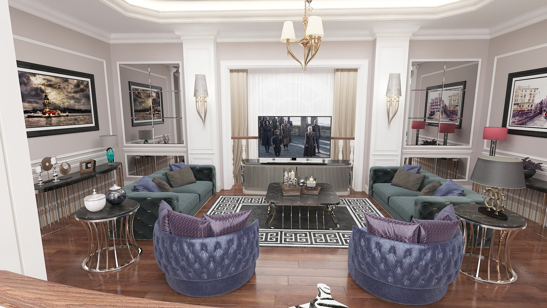 Qatar Doha Proje | Elano Luxury Furniture - Masko - Modoko