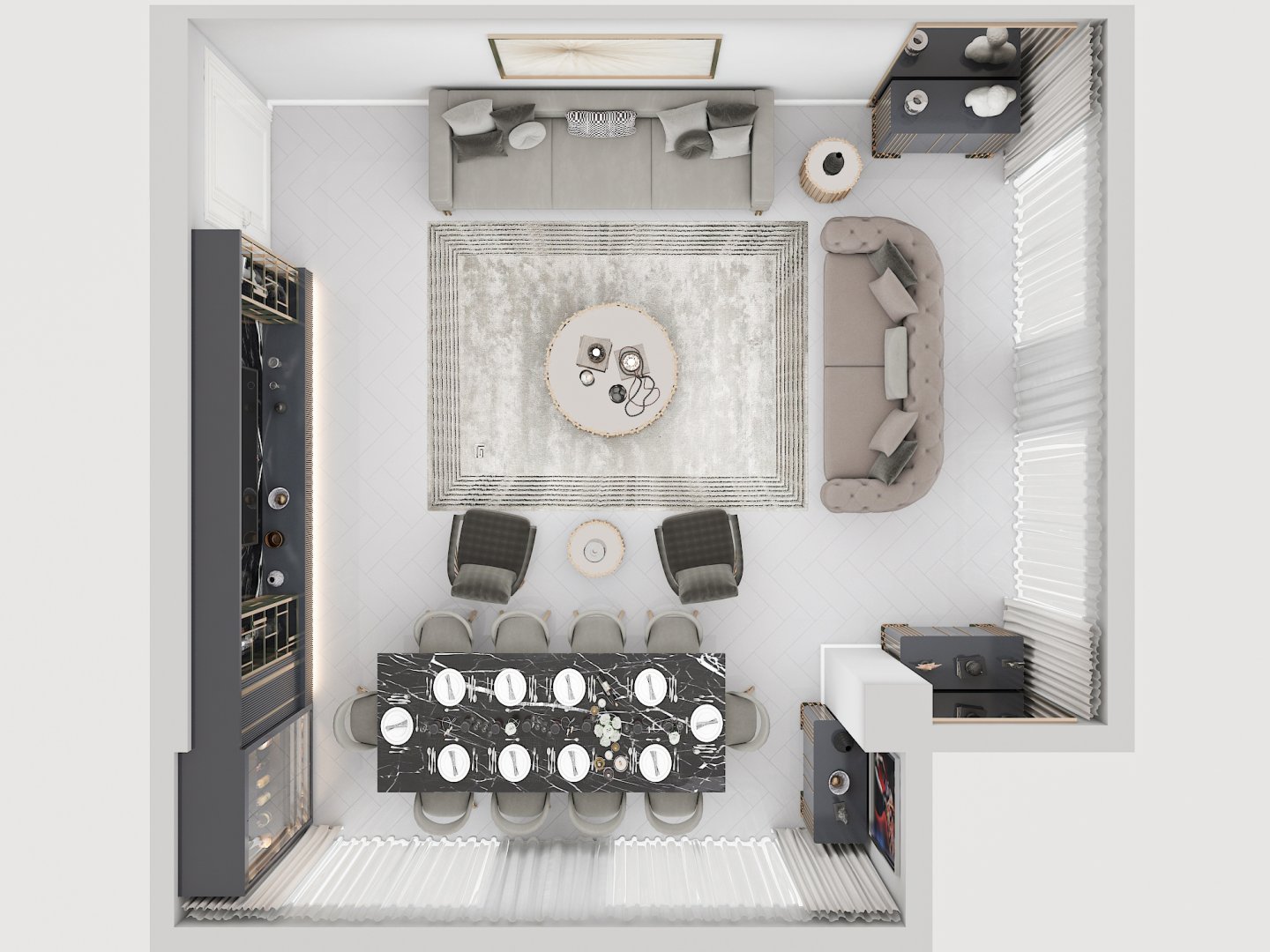 Yeşilköy Aile Apartmanı 5 | Elano Luxury Furniture - Masko - Modoko