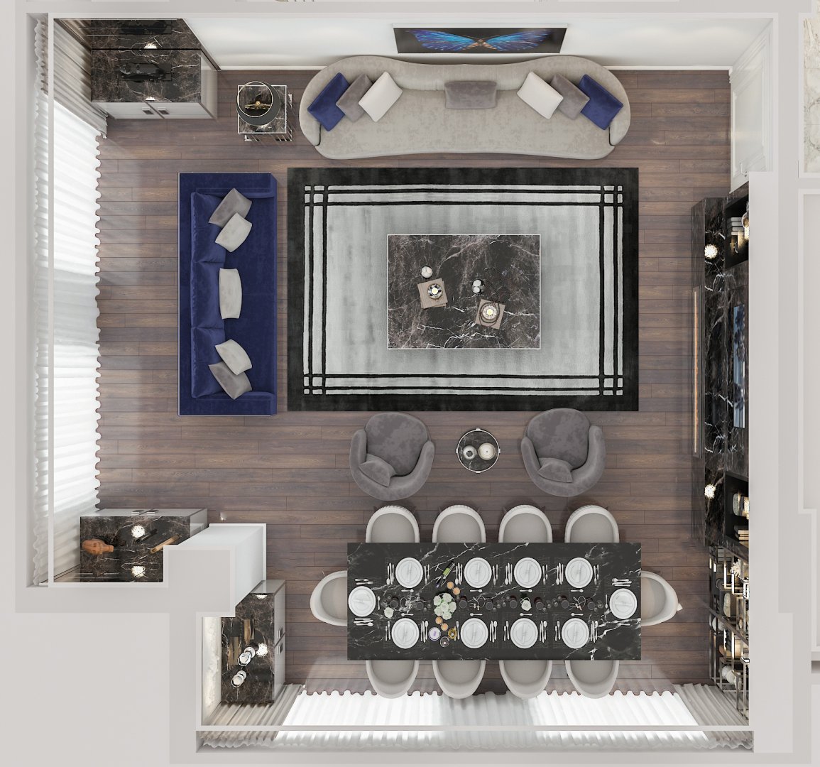 Yeşilköy Aile Apartmanı 3 | Elano Luxury Furniture - Masko - Modoko