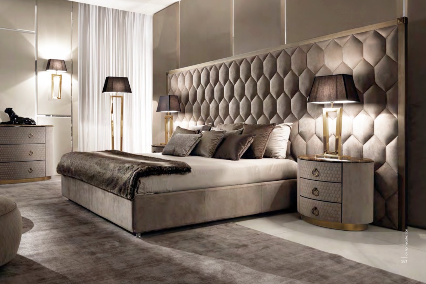 Comb Yatak Odası | Elano Luxury Furniture - Masko - Modoko