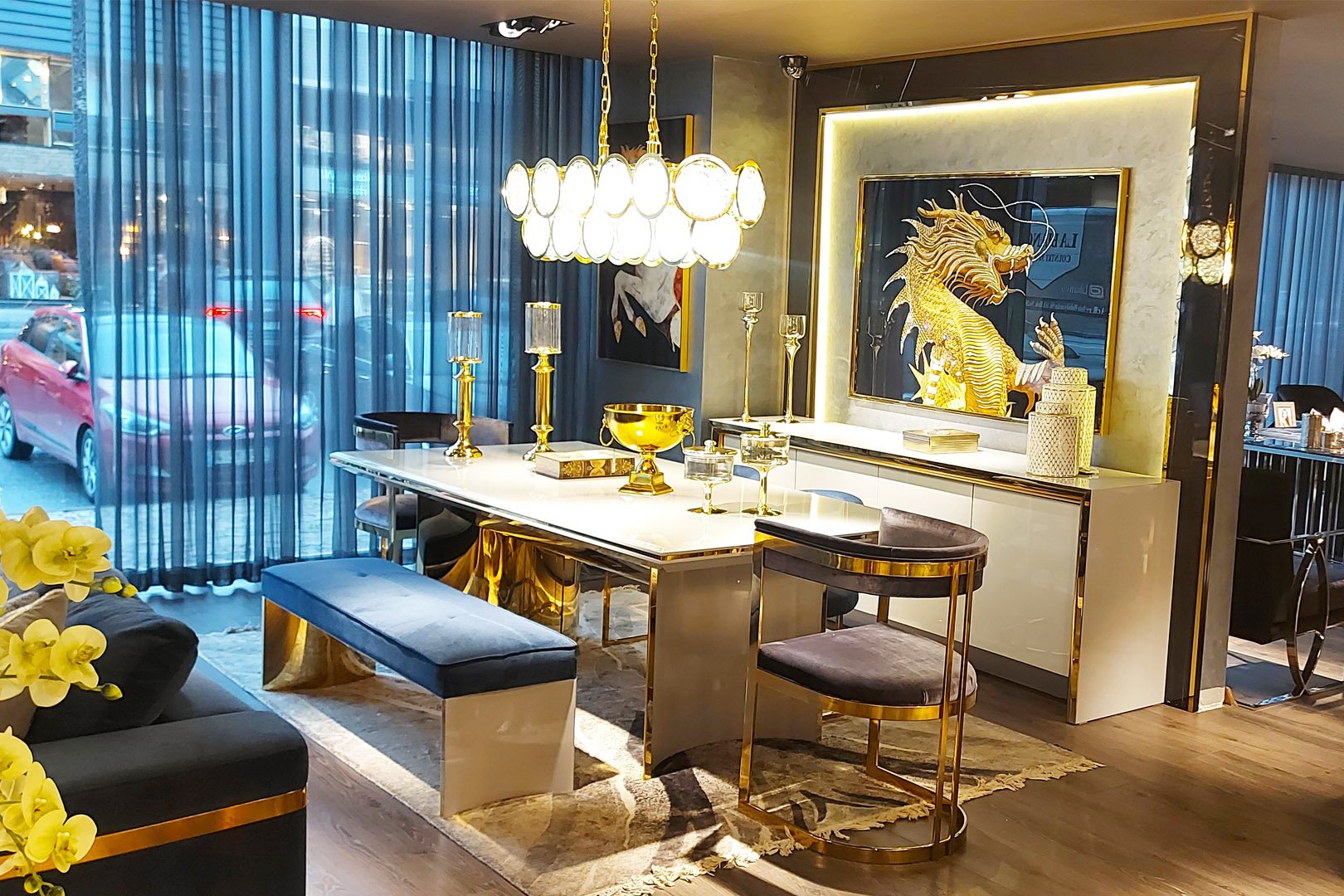 Vizyon Yemek Odası | Elano Luxury Furniture - Masko - Modoko